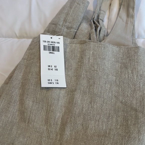 AF Squareneck Linen-Blend Jumpsuit - Picture 4 of 4